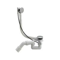 Слив-перелив, Viega, V1-Сифоны д/ванн и поддон, ширина, мм-725, высота, мм-110, вид-для ванны, тип-автоматический, диаметр слива, мм-52, накладки-есть,  модель 6168.46, цвет-хром