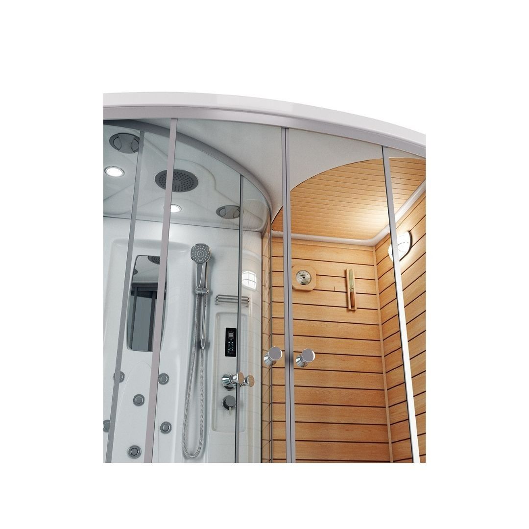Сауна LESINA-R комбинированная 2в1 Cerutti SPA  1650x1100x2150 мм Сауна LESINA-R комбинированная 2в1 Cerutti SPA  1650x1100x2150 мм