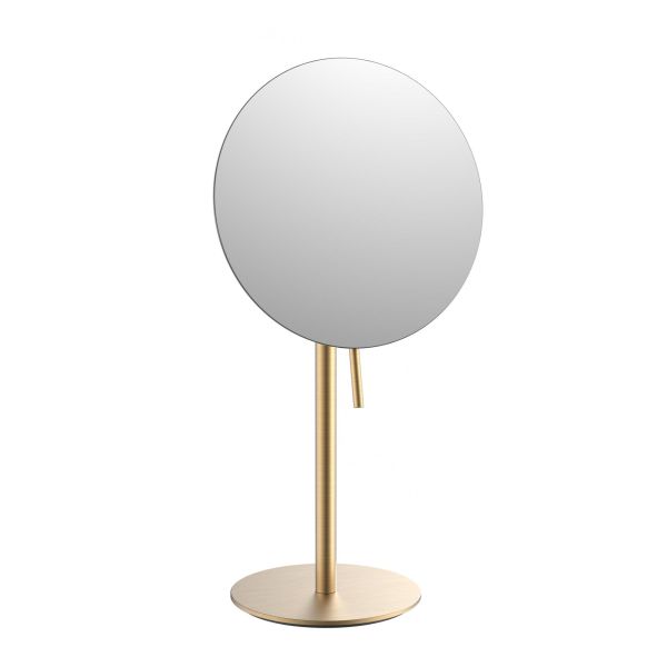 Зеркало косметическое JAVA S-M111LB, матовое золото