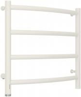 Полотенцесушитель электрический "ГАЛАНТ 4.0" 500х500 левый (Матовый белый)