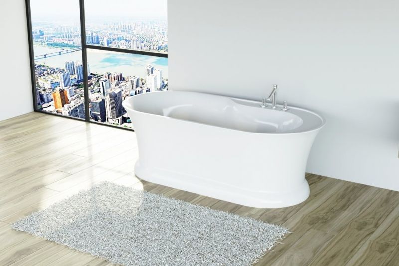 Акриловая ванна BelBagno BB300 168x81 Белая Акриловая ванна BelBagno BB300 168x81 Белая