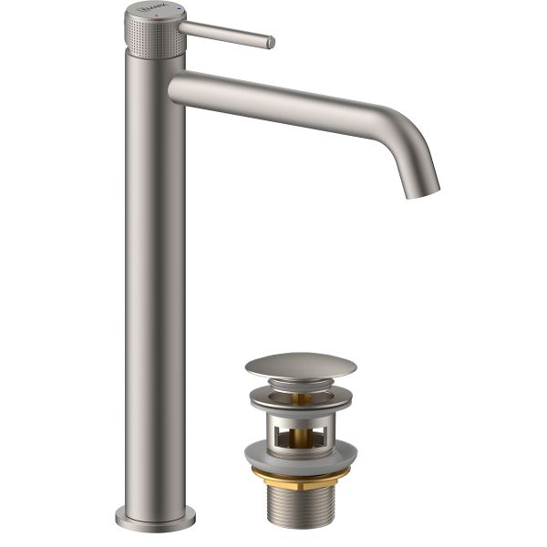 Смеситель Lemark Beluga для раковины высокий (LMF-8015B-BN)