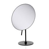 Косметическое зеркало, Decor Walther, SPT 71, круглое, размер зеркала (ш x в), мм-205*205, тип установки-настольный (свободностоящий), без подсветки, увеличение, х-3 раза, поворотное, цвет-черный матовый