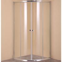 Душевой уголок Agger A01-080TCR/G 80x80 профиль Хром стекло прозрачное