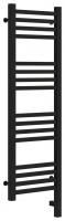 Полотенцесушитель, Сунержа, Модус 3.0, электрический, ширина, мм-300, высота, мм-1000, подключение-справа, электрокомплект-ТЭН, мощность, Вт-300, материал-нержавеющая сталь, цвет-черный матовый