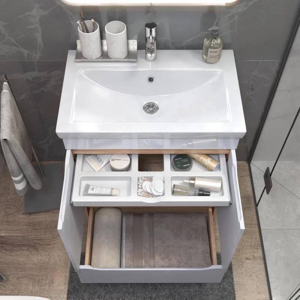 Тумба под раковину напольная VIGO Grani 285 дуб золотой, 70 см, артикул 285 дуб золотой