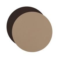 ADJ Круглый плейсмат, D40 см., цвет: капучино/шоколад