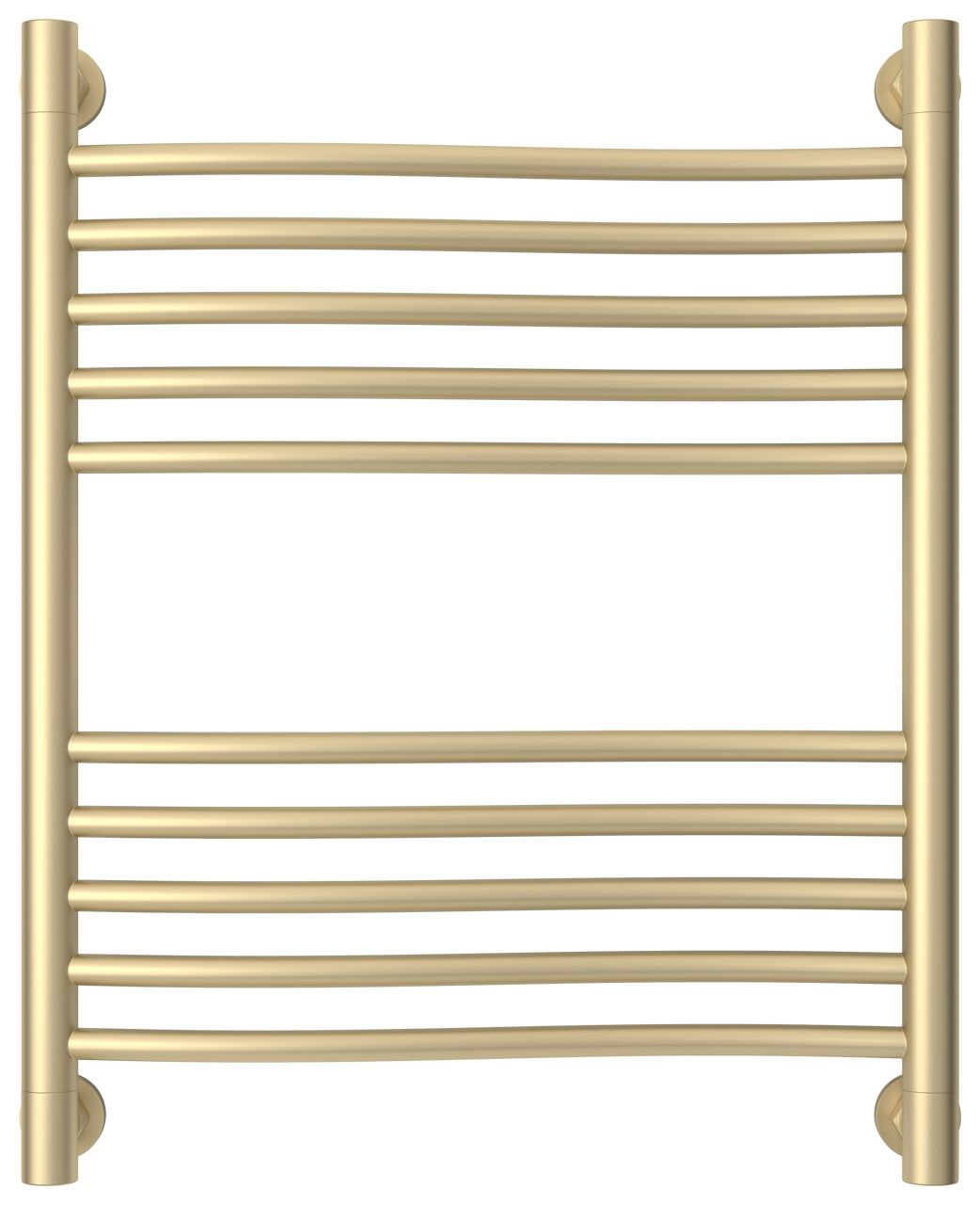 Полотенцесушитель водяной "ФЛЮИД+" 600х500 (Матовая Шампань)