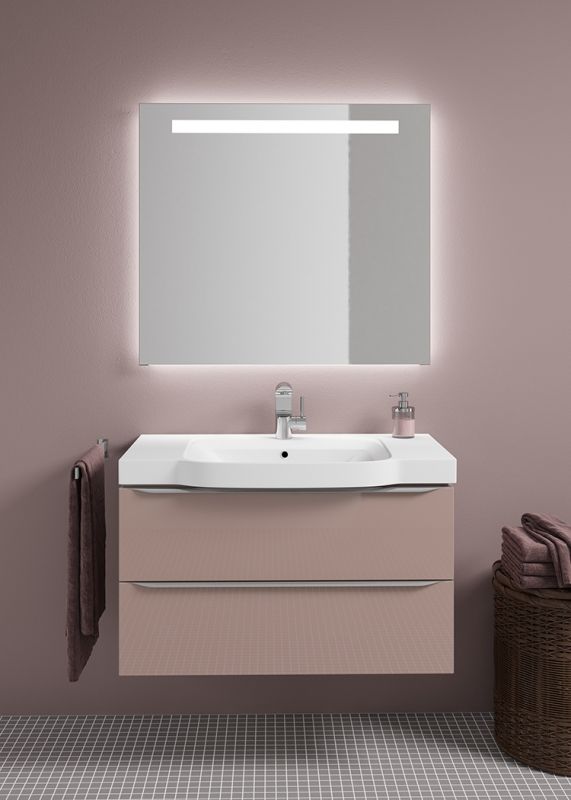 Зеркало SanVit Тандем 75 ztandem075 с подсветкой с сенсорным выключателем