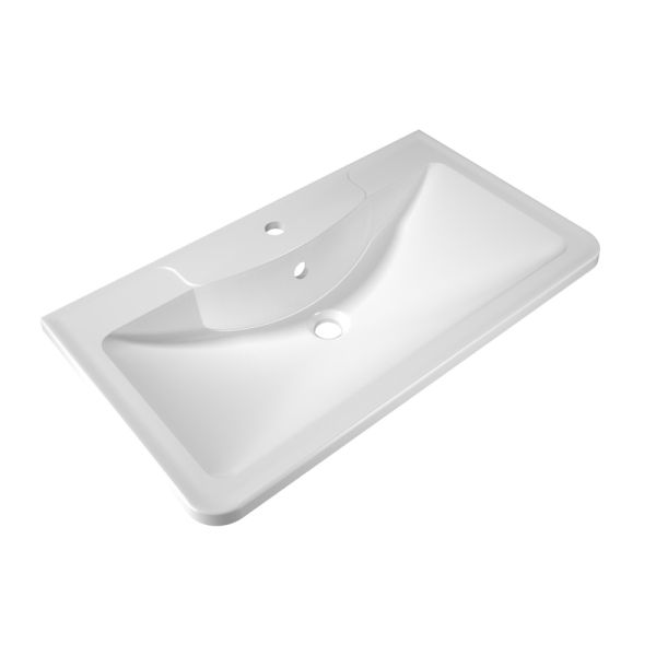 Раковина Florentina Аллегро 80 см 10.020.00800.001, белая