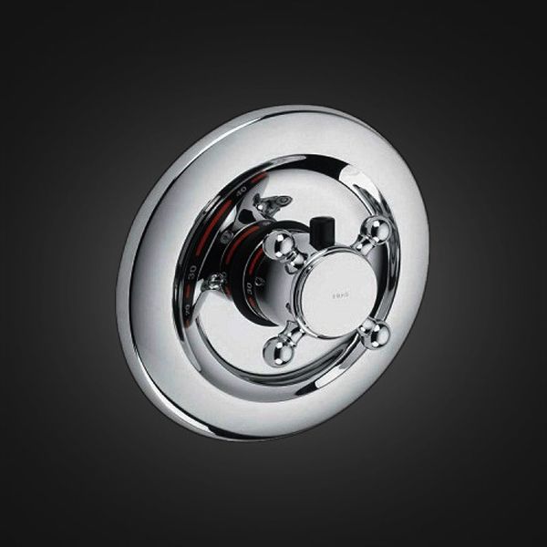 Смеситель для душа Kludi Adlon 517190520 с термостатом Хром Смеситель для душа Kludi Adlon 517190520 с термостатом Хром