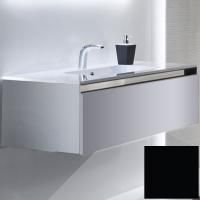 Тумба с раковиной SanVit Кубэ-1 100 kkube1100 в цвете Ral подвесная Черный глянец Тумба с раковиной SanVit Кубэ-1 100 kkube1100 в цвете Ral подвесная Черный глянец