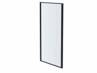 AQ ARI PI 10020BL Душевая дверь, распашная 1000x2000 профиль черный, стекло прозрачное AQ ARI PI 10020BL Душевая дверь, распашная 1000x2000 профиль черный, стекло прозрачное