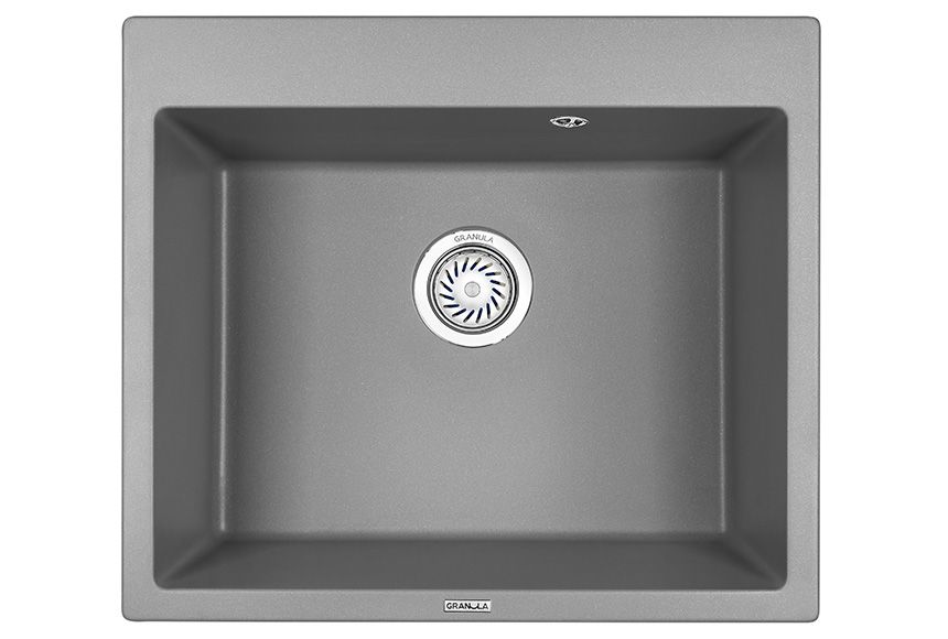 Кухонная мойка Granula 6001, АЛЮМИНИУМ, артикул 6001, АЛЮМИНИУМ