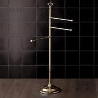 Devon Single Полотенцедержатель на подставке, золото