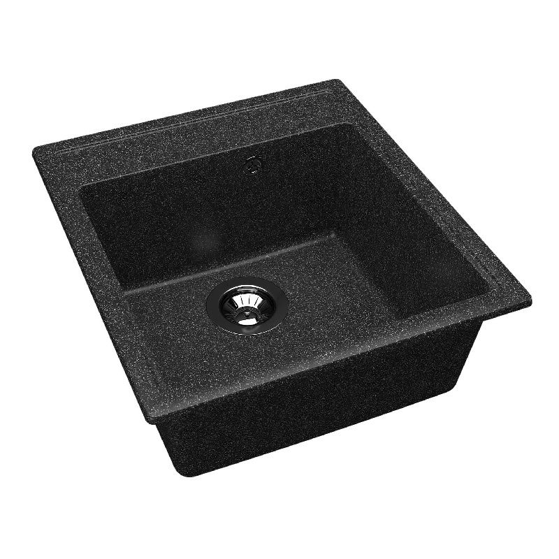 Кухонная мойка Dr. Gans НИКА 25.070.B0470.407, черный, артикул 25.070.B0470.407