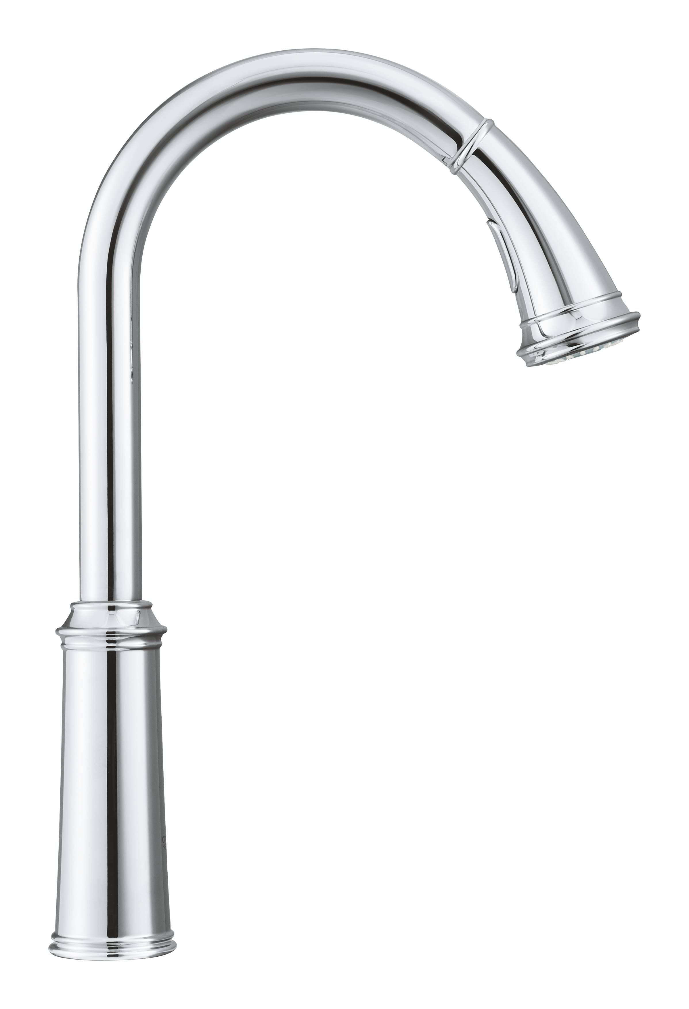 Смеситель для кухни GROHE Gloucester, C-образный высокий выдвижной излив, хром (30422000) Смеситель для кухни GROHE Gloucester, C-образный высокий выдвижной излив, хром (30422000)