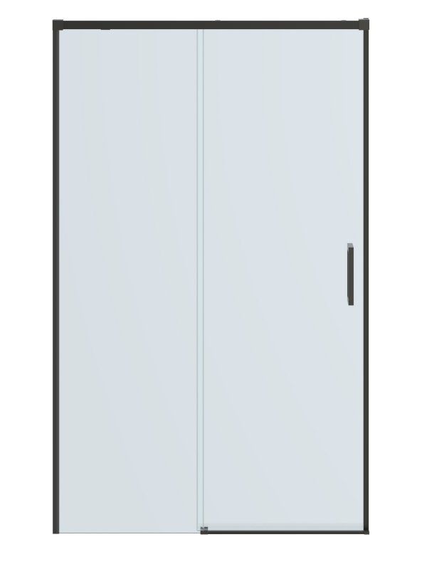 PLANE-BF-1-120-C-GM Душевая дверь, отделка Оружейная сталь, артикул PLANE-BF-1-120-C-GM