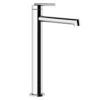 Gessi Ingranaggio Смеситель для раковины высокий с длинным изливом, без донного клапана, цвет: хром Gessi Ingranaggio Смеситель для раковины высокий с длинным изливом, без донного клапана, цвет: хром