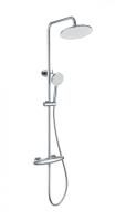 Душевая система с термостатом WONZON & WOGHAND CAPSULE, Хром (WW-B3031-A-CR)