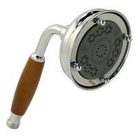 RICAMBI Ручной душ, 3-х позиционный, антикальций, латунь, орех/хром