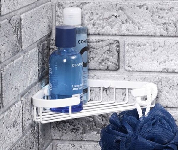 Полка корзина WasserKRAFT K-733W угловая Белая Полка корзина WasserKRAFT K-733W угловая Белая
