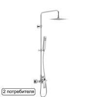 Система для душа наружного монтажа EXCELLENT Rain Keria AREX.2081CR (хром)