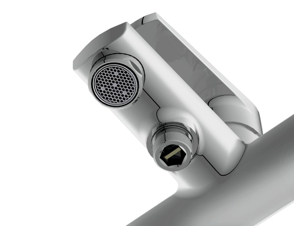 Смеситель для ванны Cersanit MODUO однорычажный хром (64097), артикул 64097