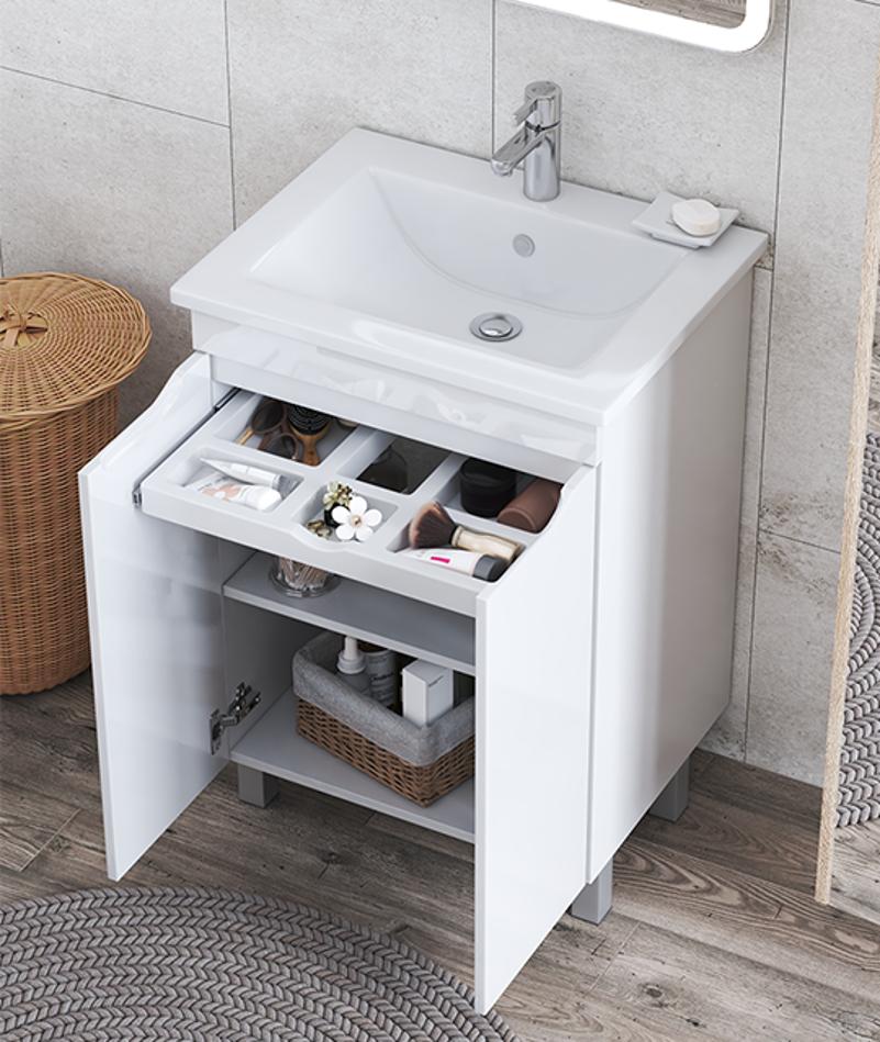 Тумба под раковину напольная VIGO Grani tn.GRI.ELI.60.2D, 60 см, артикул tn.GRI.ELI.60.2D