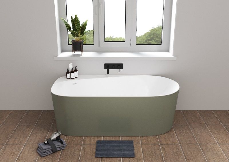 Акриловая ванна Allen Brau Priority 1 170x80 2.31001.20/CGM