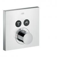 AX ShowerSelect Встраиваемый термостат для душа, 2 потреб, (внешняя часть), цвет: хром AX ShowerSelect Встраиваемый термостат для душа, 2 потреб, (внешняя часть), цвет: хром
