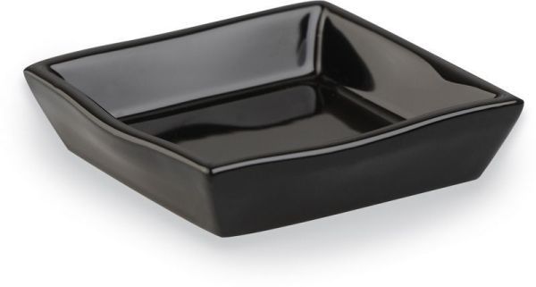 Stil Haus Prisma, настольная керамическая мыльница, цвет черная керамика