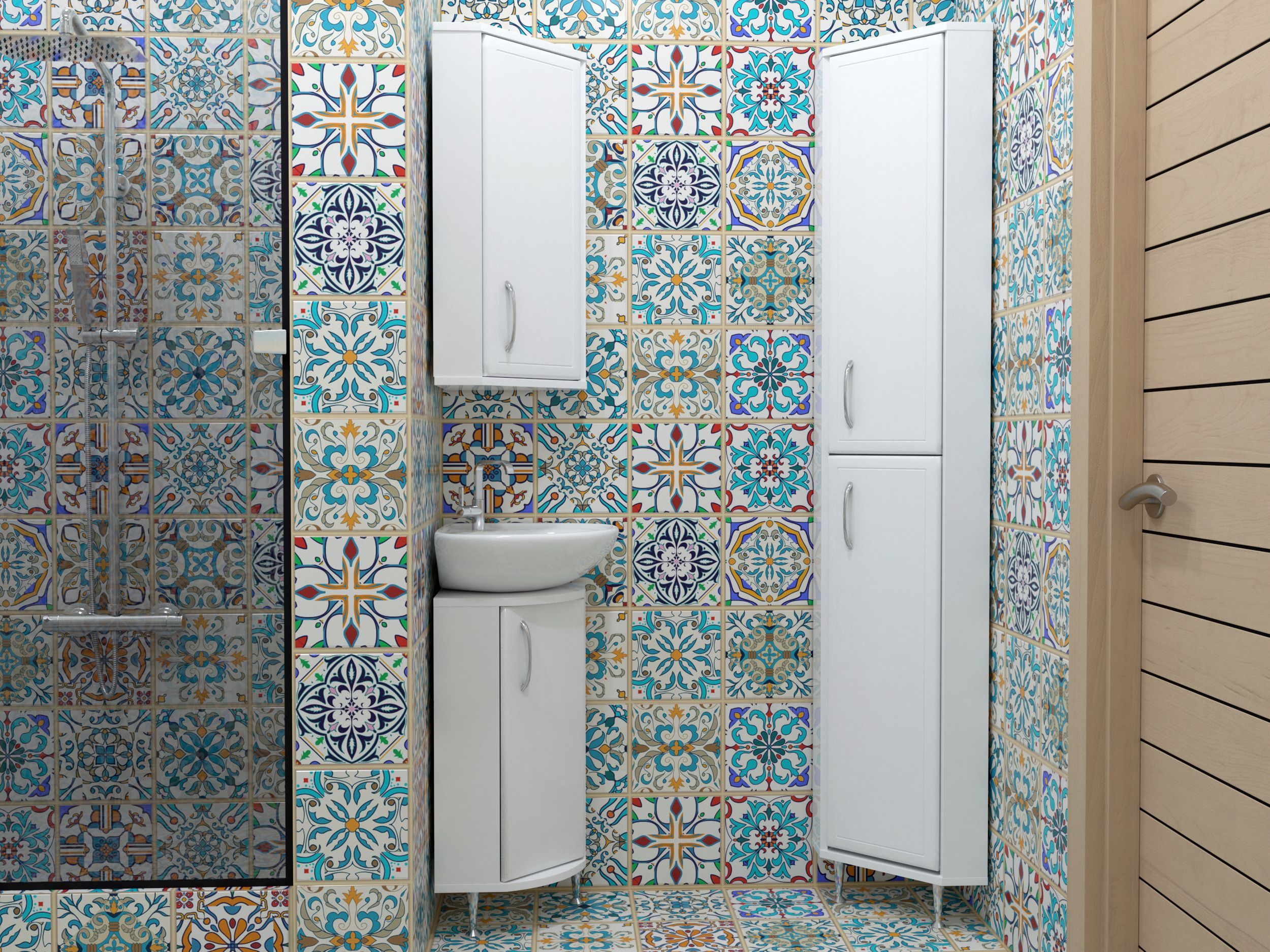 Шкаф-пенал угловой "Концепт 30"