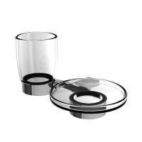 Stella Bamboo Держатель стакана и мыльницы подвесной (без стакана и мыльницы) 1013 цвет: хром