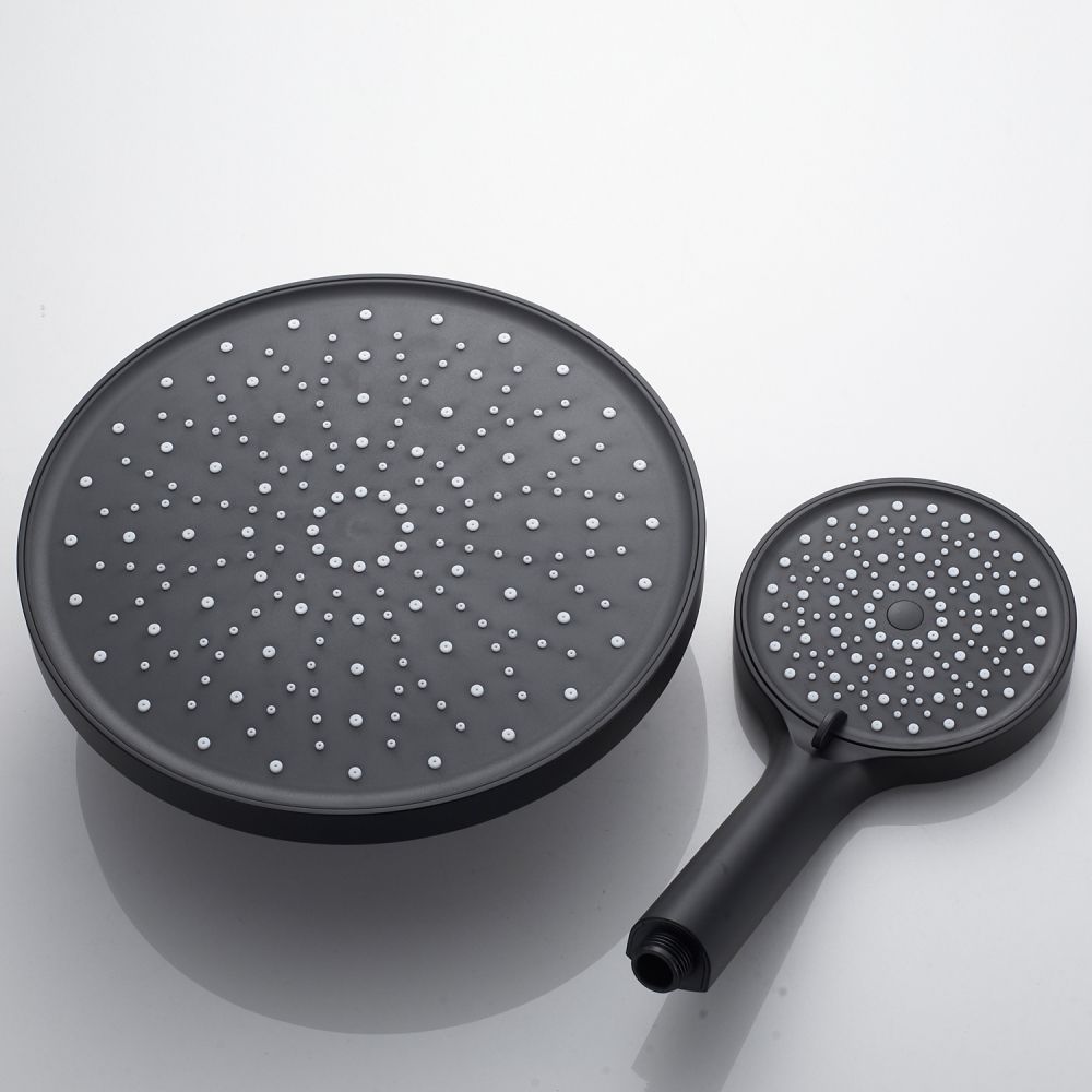 Душевая система Shevanik S4726H, черный, артикул S4726H