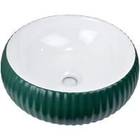 Раковина-чаша Bronze de Luxe 40 1382 Изумрудный глянец Белый глянец Раковина-чаша Bronze de Luxe 40 1382 Изумрудный глянец Белый глянец