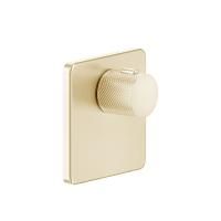 GESSI INCISO Встраиваемый термостатический смеситель на 1 источник, резьба 3/4" (внешние части), цвет: золото