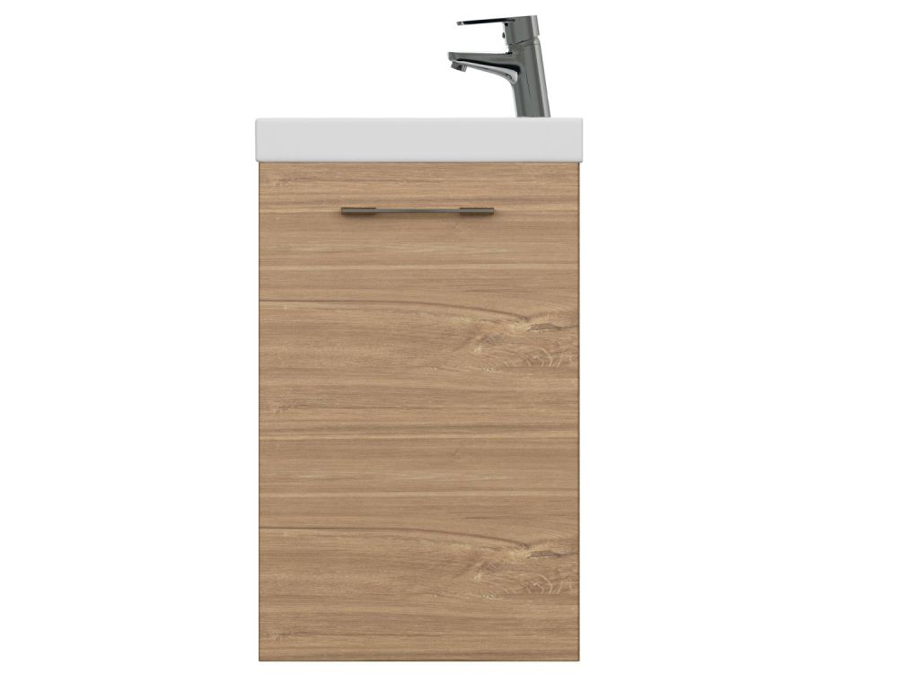 Тумба подвесная Cersanit LARA 40 орех под раковину S-UM-COM40/1-w (COMO 40) (63420), артикул 63420