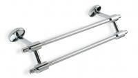 Stil Haus Pegaso, полотенцедержатель двойной, длина 30 см,  цвет хром