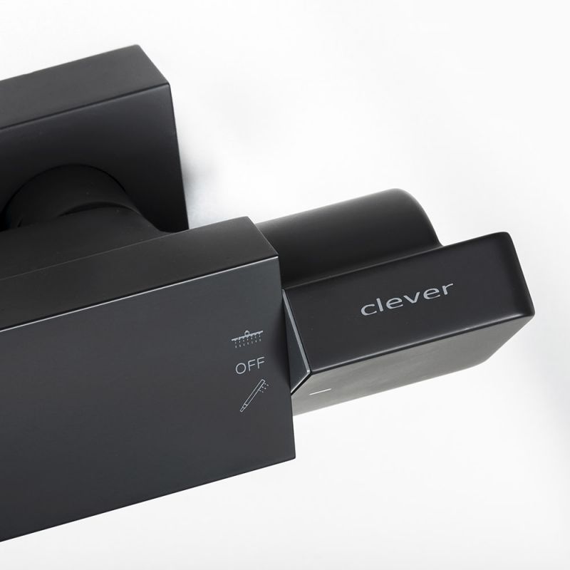 Душевая система Clever Nine Xtreme 60791 Черная матовая