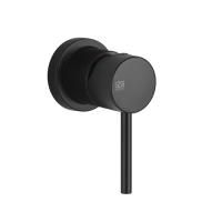 Gessi Emporio Via tortona Внешние части для настенного смесителя на 1 позицию, цвет: Black XL