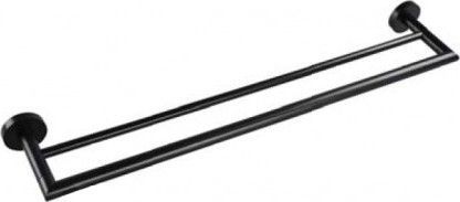 Полотенцедержатель DARK двойной 655x55x110мм, черный