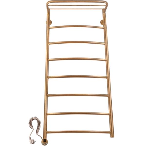 Электрический полотенцесушитель Secado Милан 4 50х100 с полкой Бронза