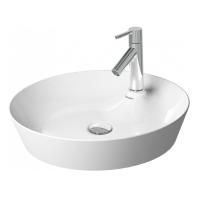 Duravit Cape Cod Раковина накладная ? 480mm , с 1 отв под смеситель, без перелива, цвет белый Duravit Cape Cod Раковина накладная ? 480mm , с 1 отв под смеситель, без перелива, цвет белый