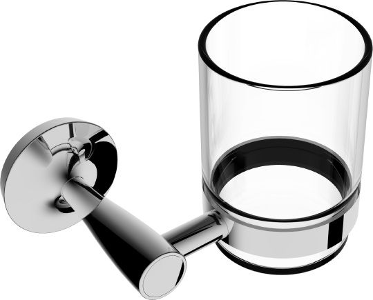 Стакан для зубных щеток Rush Balearic BA39310 Хром, артикул BA39310