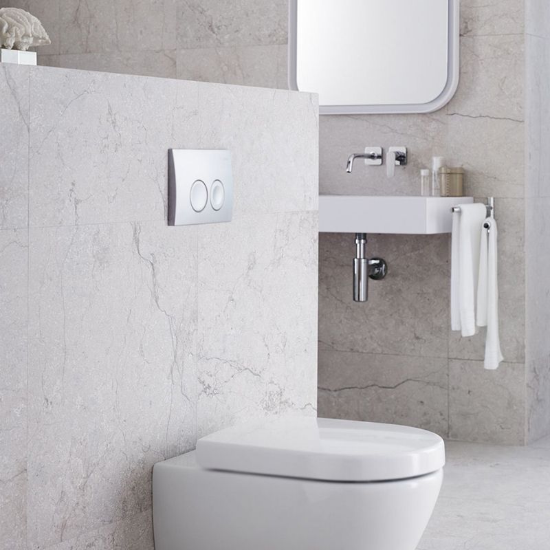 Клавиша смыва Geberit Delta 21 115.125.46.1 Матовый хром Клавиша смыва Geberit Delta 21 115.125.46.1 Матовый хром