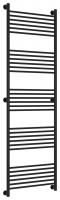 Полотенцесушитель водяной "Богема+" прямая 1900х600 (Матовый Чёрный)