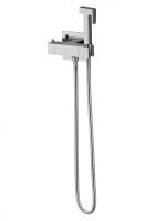 Смеситель с гигиеническим душем и термостатом встраиваемый WONZON & WOGHAND, Хром (WW-88819903-CR)