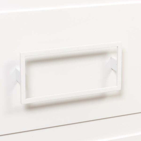 Комплект ручек La Fenice Cubo Bianco белый 80 мм., два ящика