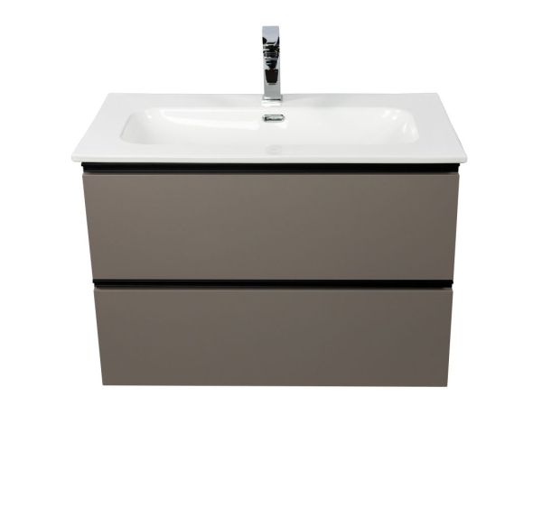 Комплект мебели Visobath Granada, 800 мм, цвет кварцевый матовый лак (Quarzo)